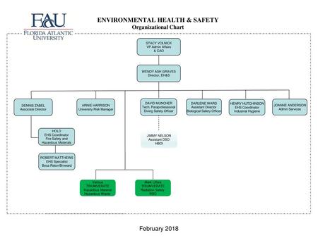 Health And Safety Structure Chart