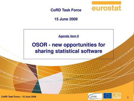 OSOR - new opportunities for sharing statistical software