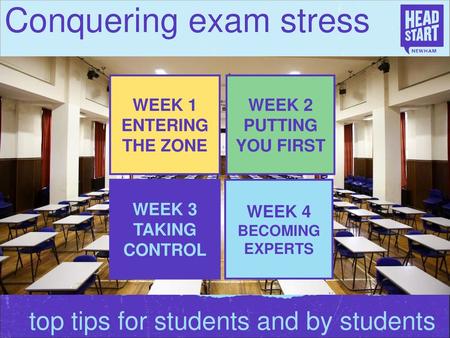 Conquering exam stress