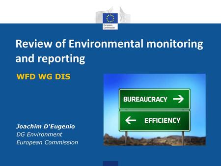 Review of Environmental monitoring and reporting