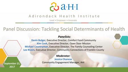 Panel Discussion: Tackling Social Determinants of Health