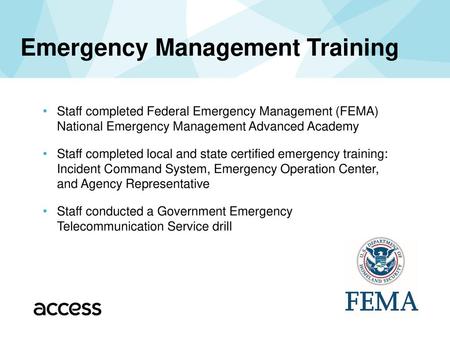 Emergency Management Training