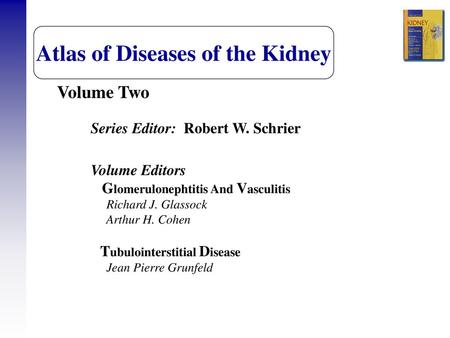 Atlas of Diseases of the Kidney