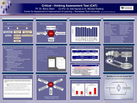 Critical - thinking Assessment Test (CAT)
