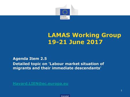 LAMAS Working Group June 2017
