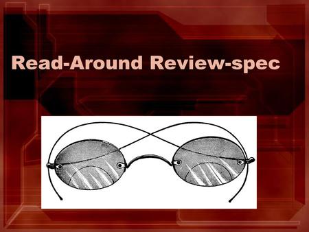 Read-Around Review-spec