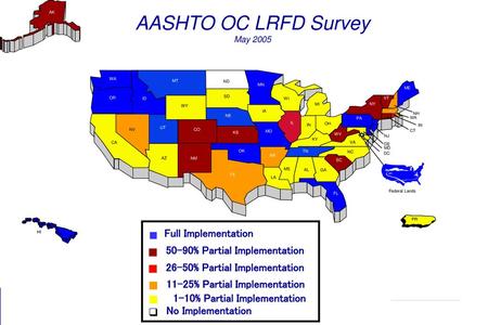 AASHTO OC LRFD Survey LRFD Scoreboard LRFD Scoreboard