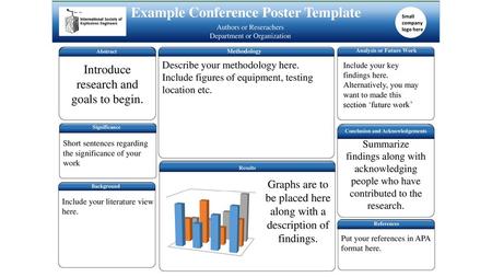 Example Conference Poster Template