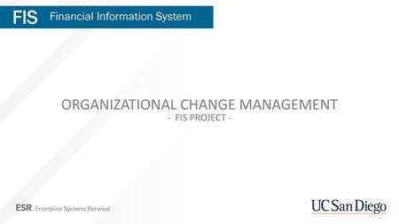 ORGANIZATIONAL Change management