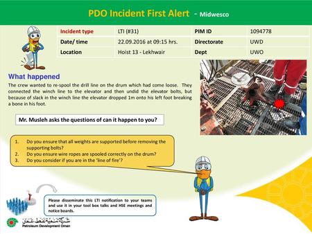 PDO Incident First Alert - Midwesco