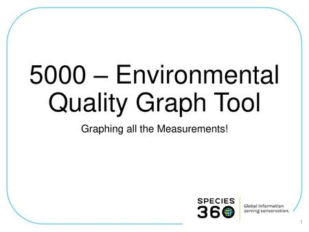 5000 – Environmental Quality Graph Tool