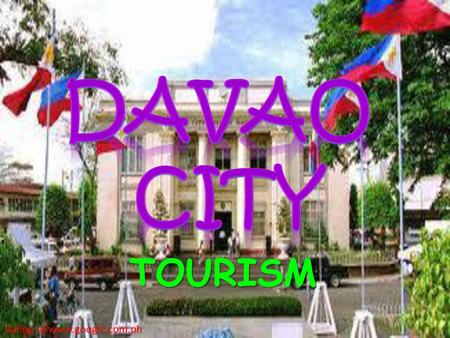 DAVAO CITY TOURISM Galing sa www.google.com.ph.