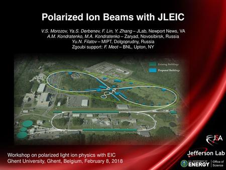 Polarized Ion Beams with JLEIC