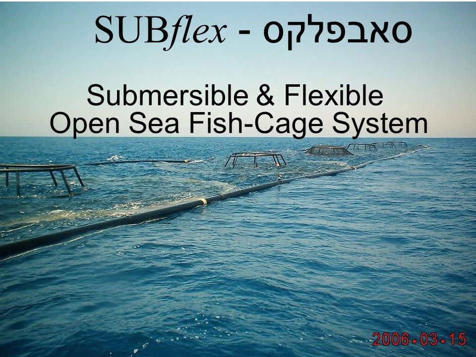 Submersible & Flexible Open Sea Fish-Cage System - ppt download