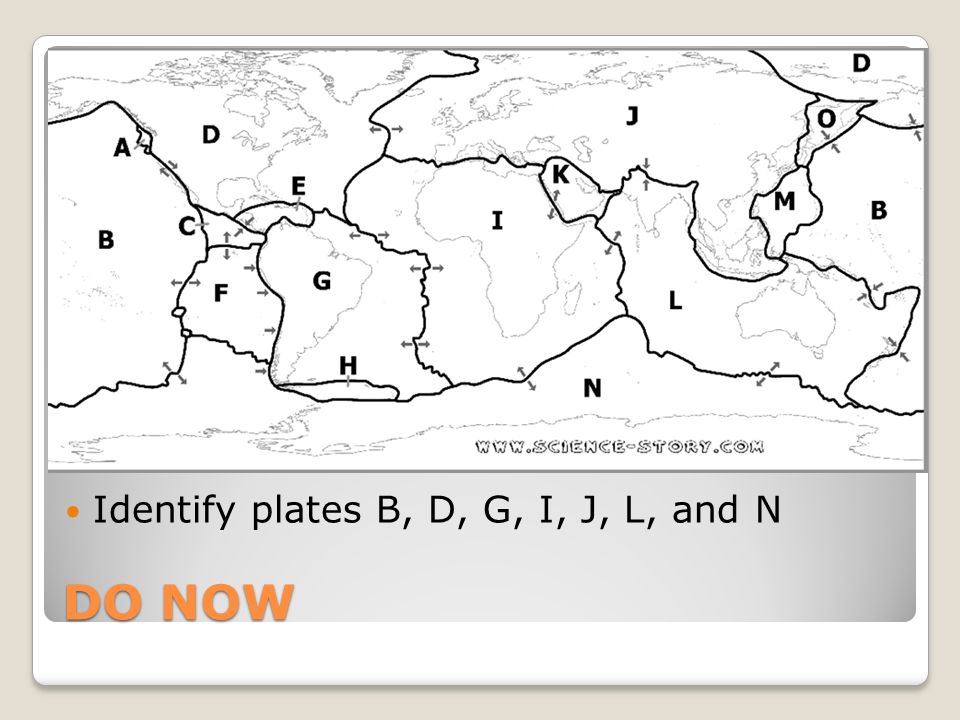 Do Now Identify Plates B D G I J L And N Layers Of The Earth The Diagram To The Right Shows Two Ways To Classify Earth S Layers One Way Shown
