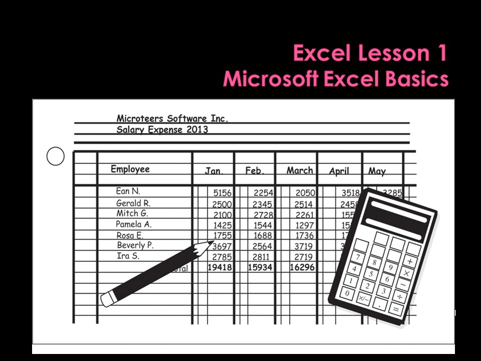 Microsoft Excel Tutorial - Lesson 01: Microsoft Excel Fundamentals