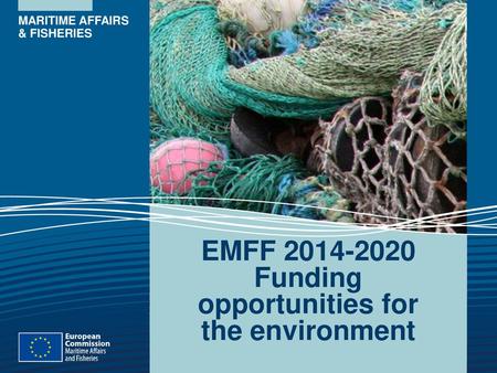 EMFF Funding opportunities for the environment