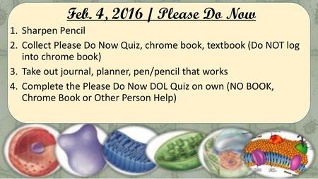 Feb. 4, 2016 / Please Do Now Sharpen Pencil