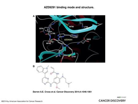 AZD9291 binding mode and structure.