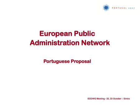 European Public Administration Network