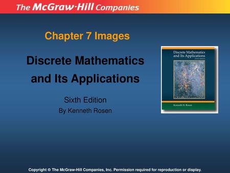 Discrete Mathematics and Its Applications Chapter 7 Images