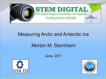 Measuring Arctic and Antarctic Ice