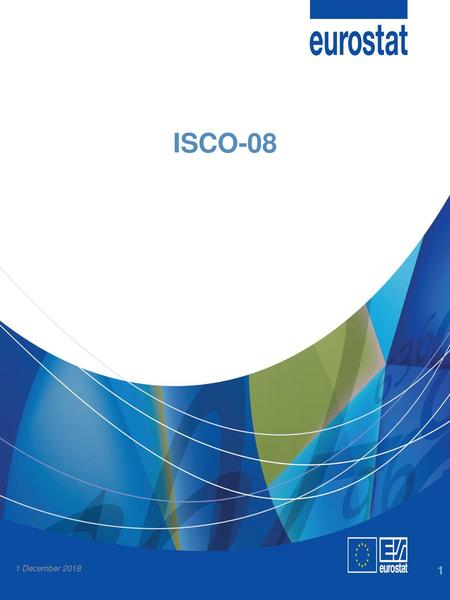 ISCO-08 1 December 2018.