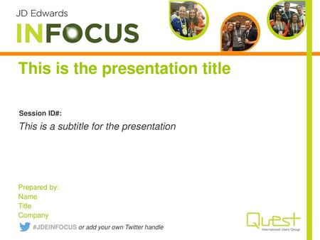 This is the presentation title