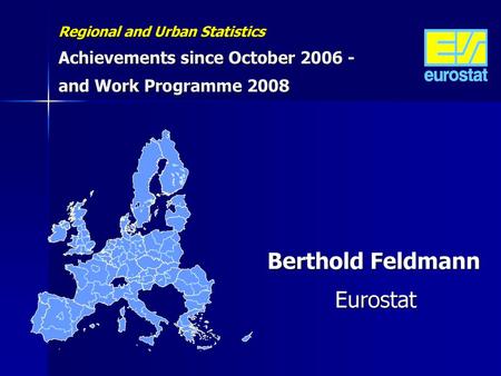 Berthold Feldmann Eurostat