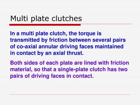 Clutches. - ppt video online download