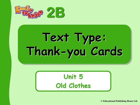 Text Type: Thank-you Cards