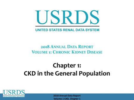 Chapter 1: CKD in the General Population