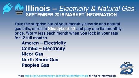 Illinois – Electricity & Natural Gas