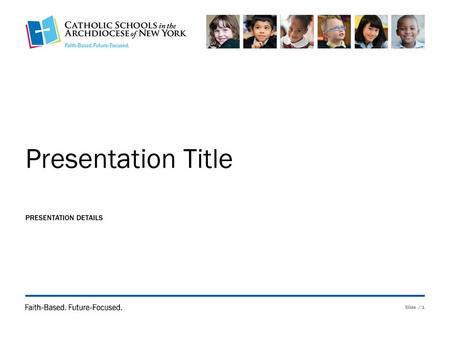 Presentation Title Presentation Details.