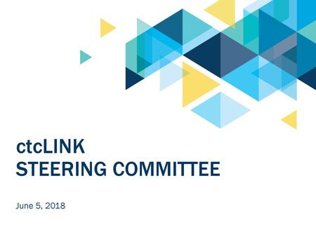 ctclink Steering Committee