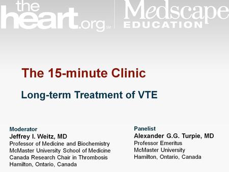 VTE Treatment Conventional Approach