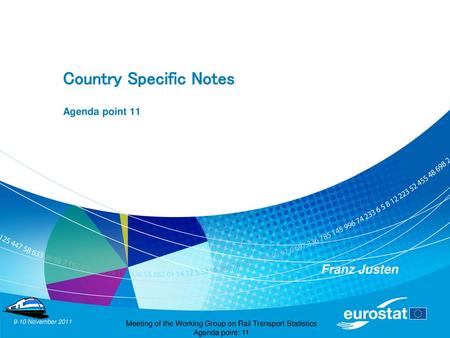 Country Specific Notes Agenda point 11