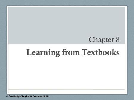 Chapter 10 Preparing For Exams C Routledge Taylor Francis Ppt