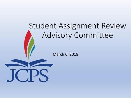 Student Assignment Review Advisory Committee