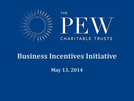 Business Incentives Initiative
