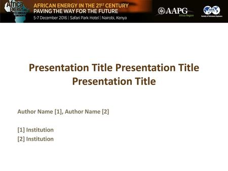 Presentation Title Presentation Title Presentation Title