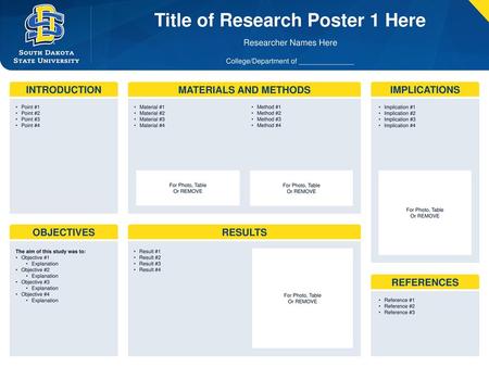 Title of Research Poster 1 Here
