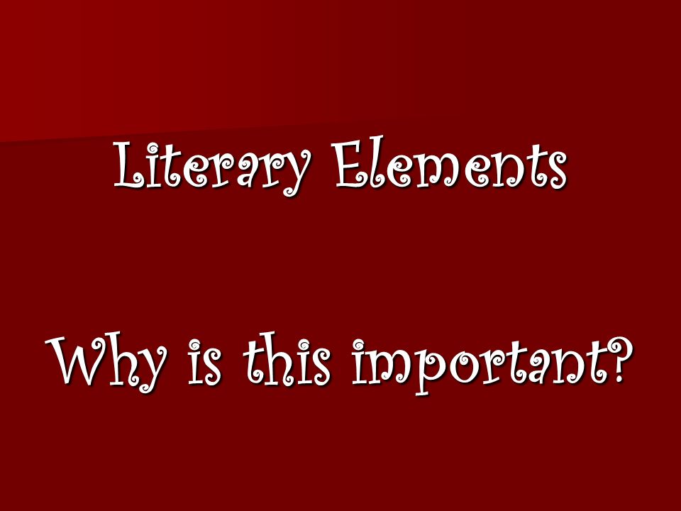 why is setting important in literature