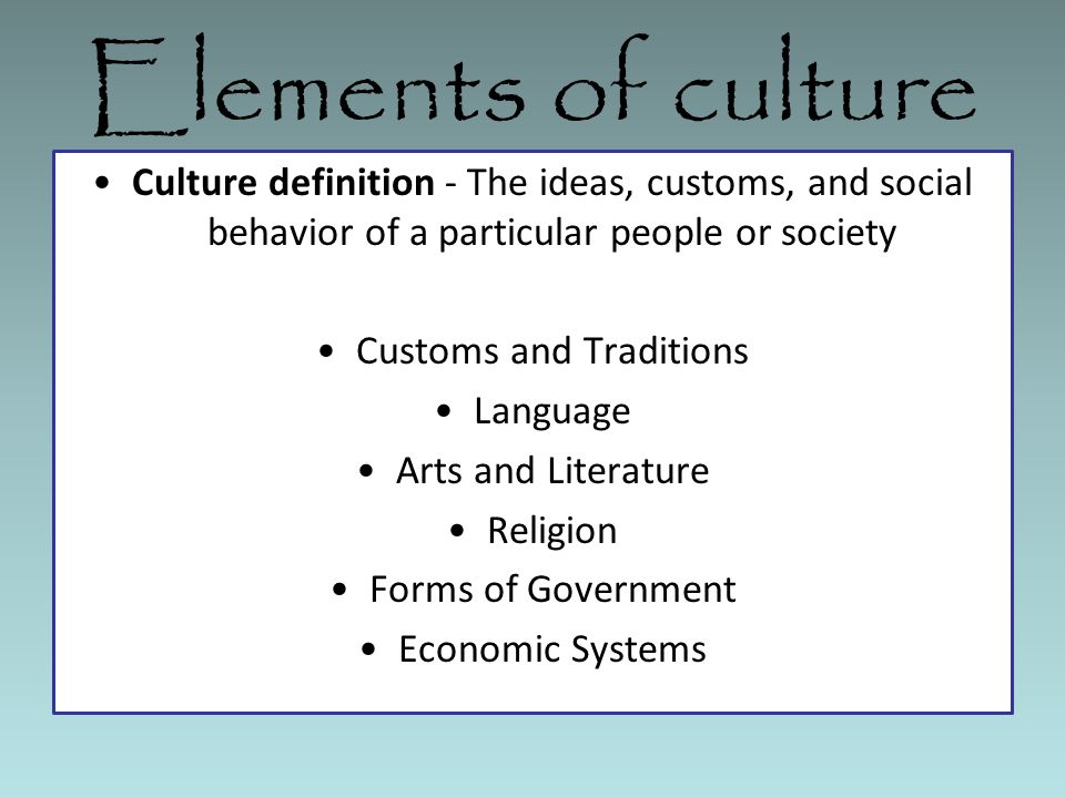 define social customs