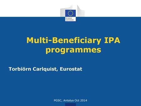 Multi-Beneficiary IPA programmes