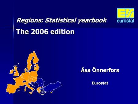 Regions: Statistical yearbook The 2006 edition