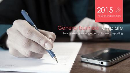 2015 General business template
