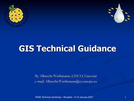 GIS Technical Guidance