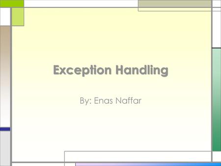 Programming in C# Lesson 5. Exceptions.. - ppt download