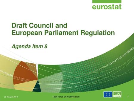 Draft Council and European Parliament Regulation Agenda item 8